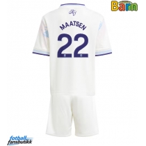 Aston Villa Ian Maatsen #22 Tredjedraktsett Barn 2025-26 Kortermet (+ Korte bukser)